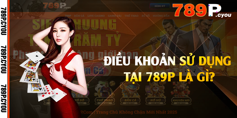 Điều khoản sử dụng tại 789P là gì?